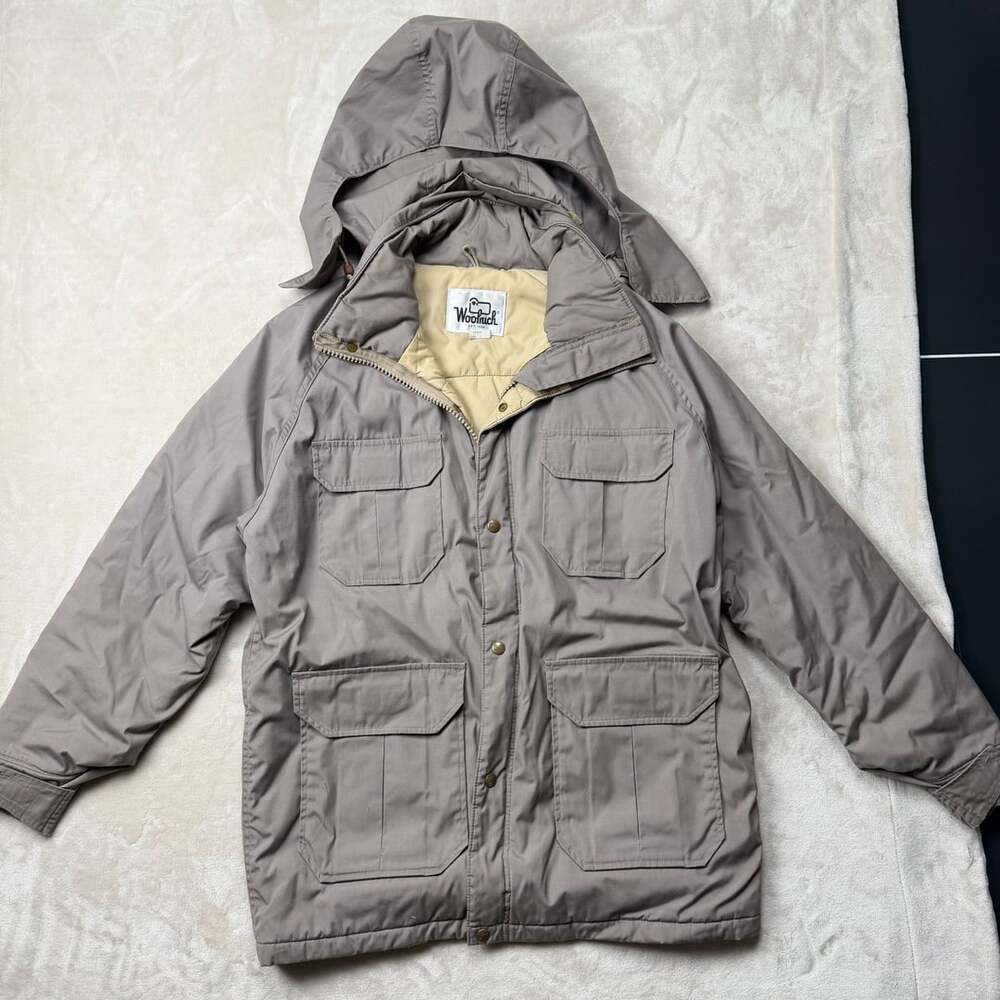 Woolrich Hooded Utility Jacket Size L